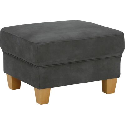 Home Affaire Conville Hocker - Vintage Microfaser - Handgefertigt Home Affaire Conville Hocker - Vintage Microfaser - Handgefertigt