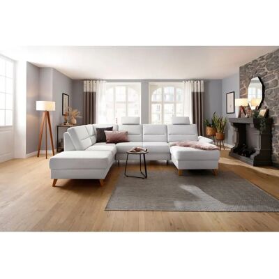 HOME AFFAIRE Westerland U-Form Sofa - U-förmiger, Easy Clean, Linke Ottomane - Wohnzimmer HOME AFFAIRE Westerland U-Form Sofa - U-förmiger, Easy Clean, Linke Ottomane - Wohnzimmer