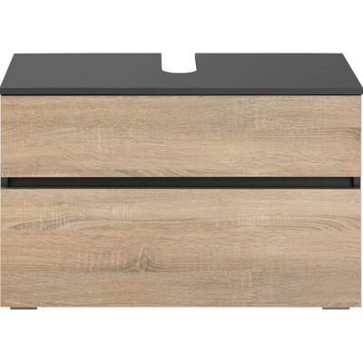 Home Affaire Wisla Badezimmerunterschrank - FSC-zertifiziert, Push-to-Open, 80x55x35 cm Home Affaire Wisla Badezimmerunterschrank - FSC-zertifiziert, Push-to-Open, 80x55x35 cm