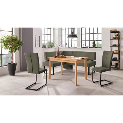 HOME AFFAIRE Oliver Microfaser Grün Eckbank - Eckbank HOME AFFAIRE Oliver Microfaser Grün Eckbank - Eckbank