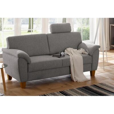 Home affaire Alta Sofa - Stoff, Grau, 186cm Home affaire Alta Sofa - Stoff, Grau, 186cm