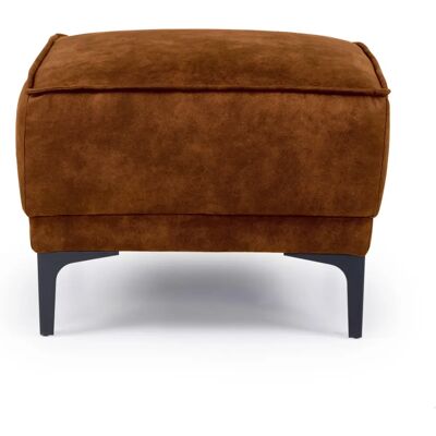 Places of Style Oland Cognac Mikrofaser Hocker - Ottomane Places of Style Oland Cognac Mikrofaser Hocker - Ottomane