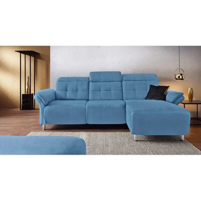 Places of Style Manhattan L-Form Sofa - Blau - 270x102x168cm Places of Style Manhattan L-Form Sofa - Blau - 270x102x168cm