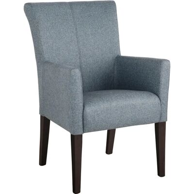 HOME AFFAIRE King Esszimmerstuhl - Polsterholz, Blau, 60x92x65 cm HOME AFFAIRE King Esszimmerstuhl - Polsterholz, Blau, 60x92x65 cm