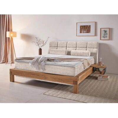 Home Affaire Villads Beige Boxspringbett - Landhausstil, 180x200cm Home Affaire Villads Beige Boxspringbett - Landhausstil, 180x200cm