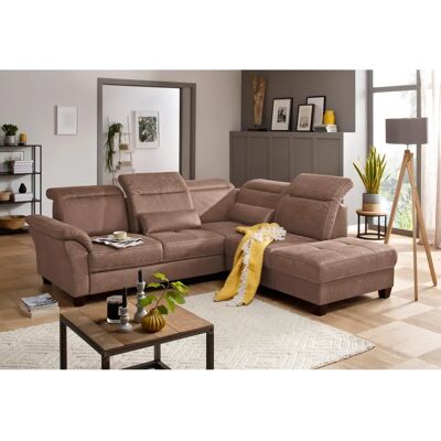 HOME AFFAIRE Solvei Mikrofaser Ecksofa - Sofa HOME AFFAIRE Solvei Mikrofaser Ecksofa - Sofa