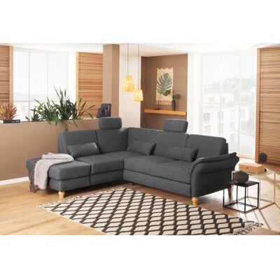 HOME AFFAIRE Palace L-Form Sofa - L-Form Microfaser Couch HOME AFFAIRE Palace L-Form Sofa - L-Form Microfaser Couch