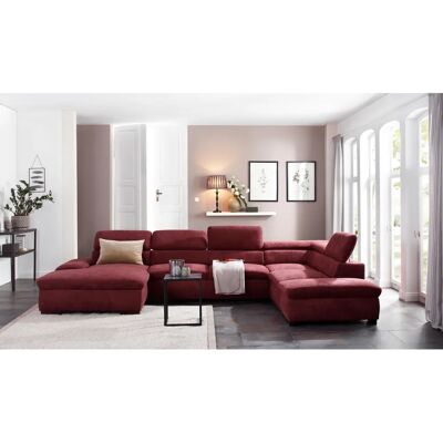 Home Affaire Alberto U-Form Sofa - U-förmiges Mikrofaser-Sofa Home Affaire Alberto U-Form Sofa - U-förmiges Mikrofaser-Sofa