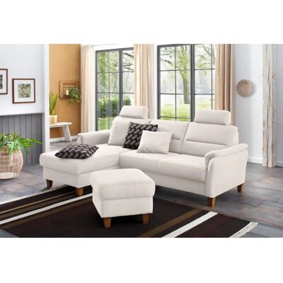 Home Affaire Palmera L-Form Sofa - Microfaser Beige - Wohnzimmermöbel Home Affaire Palmera L-Form Sofa - Microfaser Beige - Wohnzimmermöbel