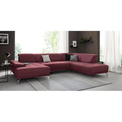 Ecksofa Caluna von Places of Style - U-Form, Recamiere links, Mikrofaser Ecksofa Caluna von Places of Style - U-Form, Recamiere links, Mikrofaser