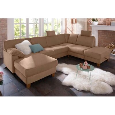 Home affaire Belfort U-Form Sofa - U-förmiges Sofa mit Bett & Stauraum Home affaire Belfort U-Form Sofa - U-förmiges Sofa mit Bett & Stauraum