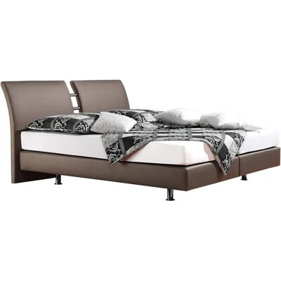 INOSIGN Polo Taupe Boxspringbett - Schlafzimmermöbel INOSIGN Polo Taupe Boxspringbett - Schlafzimmermöbel