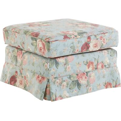 HOME AFFAIRE Shadmoor - Blau Polsterhocker HOME AFFAIRE Shadmoor - Blau Polsterhocker