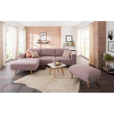 Home Affaire Lasse Reversibles Skandinavischer Stil Rosa Sofa - Sofa Home Affaire Lasse Reversibles Skandinavischer Stil Rosa Sofa - Sofa
