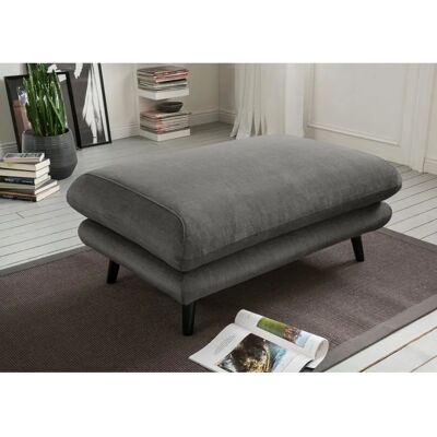 INOSIGN Lazio Hocker - Velours, asche, 116x47x77cm INOSIGN Lazio Hocker - Velours, asche, 116x47x77cm