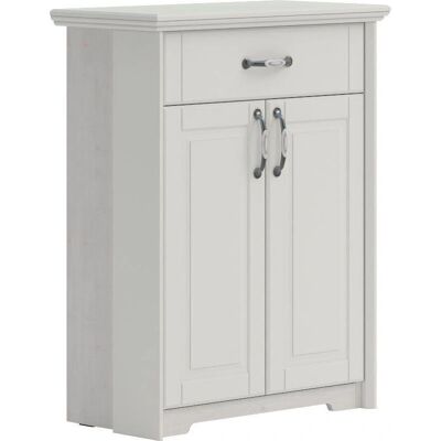 HOME AFFAIRE Evergreen Schuhschrank - Elfenbein weiß - Schuhschrank HOME AFFAIRE Evergreen Schuhschrank - Elfenbein weiß - Schuhschrank