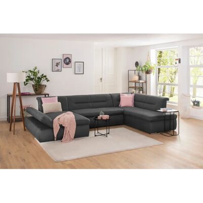 INOSIGN Avesa U-Form Microfaser Lederoptik Sofa - Wohnzimmer INOSIGN Avesa U-Form Microfaser Lederoptik Sofa - Wohnzimmer
