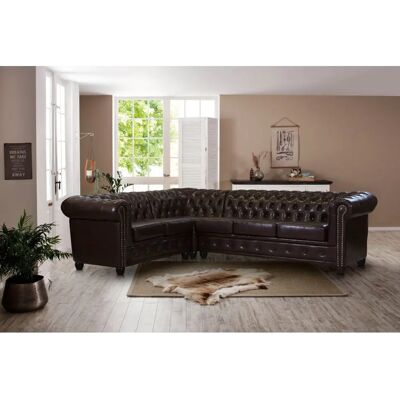 HOME AFFAIRE Rysum L-Form Sofa - Mikrofaser Lederoptik HOME AFFAIRE Rysum L-Form Sofa - Mikrofaser Lederoptik