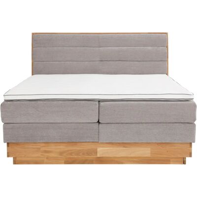 OTTO PRODUCTS Jenna Boxspringbett - Argento - 7-Zonen Taschenfederkern, Stauraum, Selbstmontage OTTO PRODUCTS Jenna Boxspringbett - Argento - 7-Zonen Taschenfederkern, Stauraum, Selbstmontage