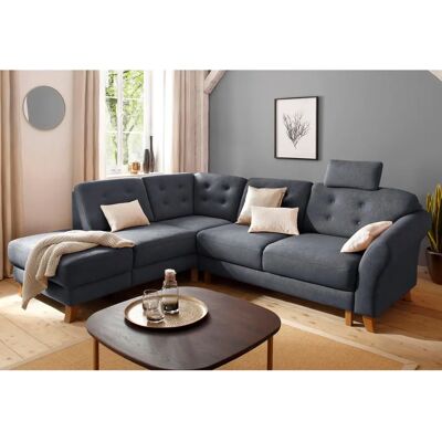 Home affaire Trondheim L-Form Couch - Microfaser - Raumteiler Home affaire Trondheim L-Form Couch - Microfaser - Raumteiler