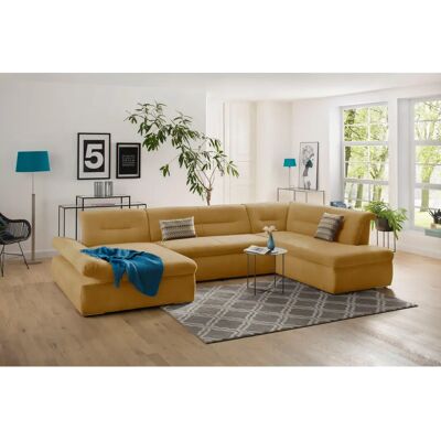 INOSIGN Avesa U-Form Sofa - Weiche Struktur, Armlehne, Schlaffunktion INOSIGN Avesa U-Form Sofa - Weiche Struktur, Armlehne, Schlaffunktion