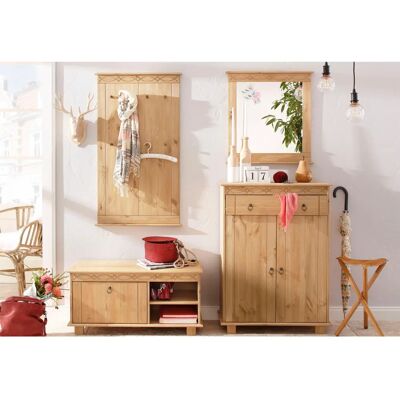 Spiegel HOME AFFAIRE Indra - Beige Holzrahmen Spiegel HOME AFFAIRE Indra - Beige Holzrahmen