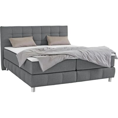Andas Salo Grau Skandinavisches Boxspringbett - Bett Andas Salo Grau Skandinavisches Boxspringbett - Bett