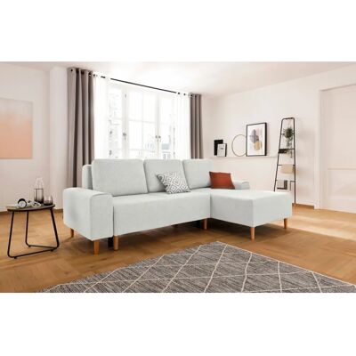 INOSIGN Samu L-Form Sofa - Microfaser, Bett, Stauraum INOSIGN Samu L-Form Sofa - Microfaser, Bett, Stauraum