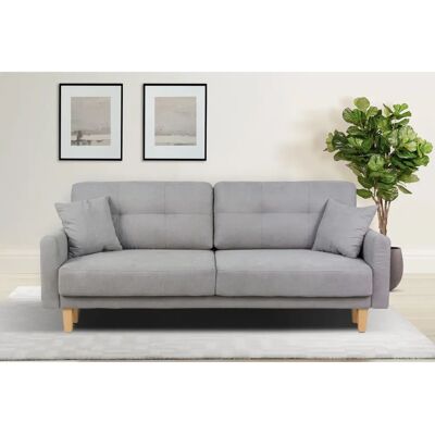 Home Affaire 3-Sitzer Sofa - Landhausstil, Microfaser, Bettfunktion, Made in Europe Home Affaire 3-Sitzer Sofa - Landhausstil, Microfaser, Bettfunktion, Made in Europe