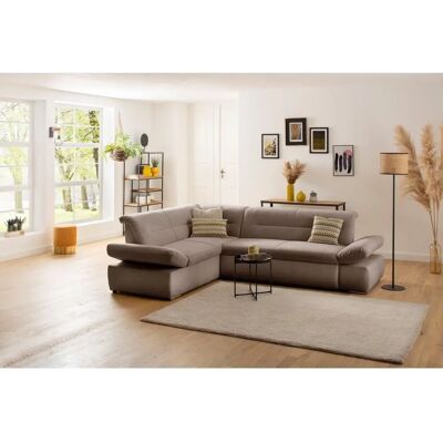 INOSIGN Avesa L-Form Sofa - Weiches Strukturoberbett, Relaxfunktion, 400kg Max INOSIGN Avesa L-Form Sofa - Weiches Strukturoberbett, Relaxfunktion, 400kg Max
