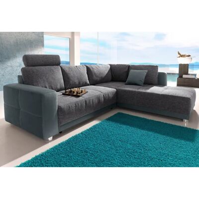JOCKENHÖFER GRUPPE Orlando Couch - Dunkelgrau, Mikrofaser, L-Form JOCKENHÖFER GRUPPE Orlando Couch - Dunkelgrau, Mikrofaser, L-Form