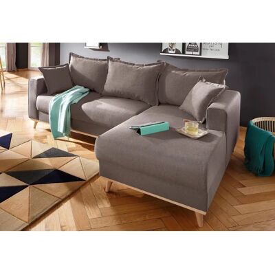 Home Affaire Edina L-Form Sofa - 228x83x151cm, Baumwollmix Home Affaire Edina L-Form Sofa - 228x83x151cm, Baumwollmix