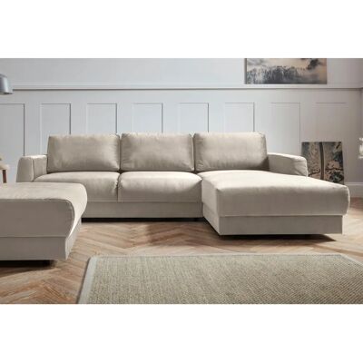 AndasuNordic Interior Hobro L-Form Sofa - L-Form beige Möbel AndasuNordic Interior Hobro L-Form Sofa - L-Form beige Möbel