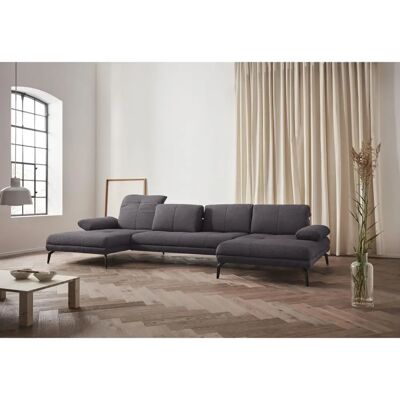AndasuNordic Interior Stenlille U-Form Sofa - U-Form, Grau, 374x83x162cm AndasuNordic Interior Stenlille U-Form Sofa - U-Form, Grau, 374x83x162cm