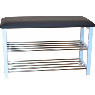 INOSIGN Schuhbank 57x50x30 cm Weiß - Schuhbank INOSIGN Schuhbank 57x50x30 cm Weiß - Schuhbank