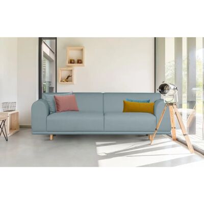 Andas Maroon 3-Sitzer Sofa - Skandinavisches Design Andas Maroon 3-Sitzer Sofa - Skandinavisches Design