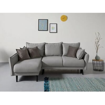 INOSIGN Asra L-Form Sofa - 3-Sitzer, Grau INOSIGN Asra L-Form Sofa - 3-Sitzer, Grau
