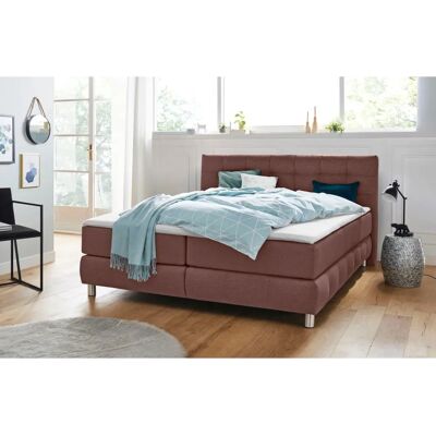 Andas Salo Boxspringbett - 200x200cm - Skandinavischer Stil Andas Salo Boxspringbett - 200x200cm - Skandinavischer Stil