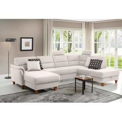 HOME AFFAIRE Palmera U-Form Beiges Sofa - U-Form Sofa HOME AFFAIRE Palmera U-Form Beiges Sofa - U-Form Sofa