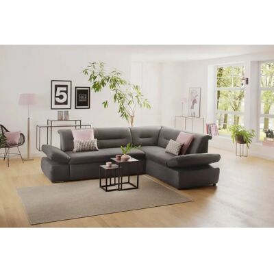 INOSIGN Avesa L-Form Sofa - Mikrofasern, linke Chaiselongue, Schlaffunktion INOSIGN Avesa L-Form Sofa - Mikrofasern, linke Chaiselongue, Schlaffunktion