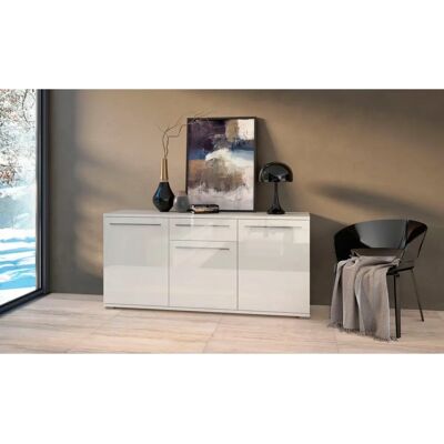 Places of Style Piano Beige Hochglanz Sideboard - Sideboard Places of Style Piano Beige Hochglanz Sideboard - Sideboard