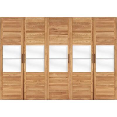 Home affaire Chamara Eichen-Kleiderschrank - 5-türig, beige Home affaire Chamara Eichen-Kleiderschrank - 5-türig, beige