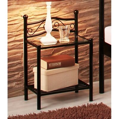 Home Affaire Nachttisch - 43x63x31cm - Schwarz - Nachttisch Home Affaire Nachttisch - 43x63x31cm - Schwarz - Nachttisch