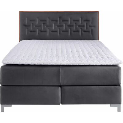 INOSIGN Coos Boxspringbett - Grau, 140x200cm, H3 INOSIGN Coos Boxspringbett - Grau, 140x200cm, H3
