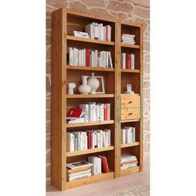 HOME AFFAIRE Bergen - Beige Wandregal, 6 offene Fächer, Kiefer, 213cm HOME AFFAIRE Bergen - Beige Wandregal, 6 offene Fächer, Kiefer, 213cm