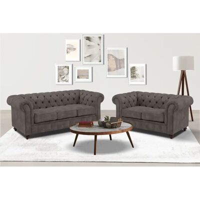 Home affaire Chesterfield Microfaser Lederoptik - Sitzgruppe Home affaire Chesterfield Microfaser Lederoptik - Sitzgruppe