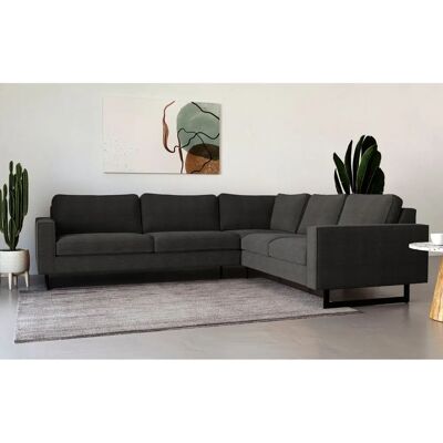 Ecksofa PLACES OF STYLE Pinto - dunkelgrau - 290cm Ecksofa PLACES OF STYLE Pinto - dunkelgrau - 290cm