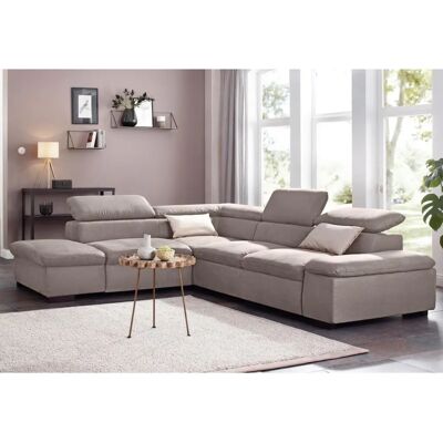 HOME AFFAIRE Alberto L-Form Ecksofa - Microfaser Lederoptik HOME AFFAIRE Alberto L-Form Ecksofa - Microfaser Lederoptik