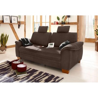 Home affaire Husum Sofa - Mikrofaser, 3-Sitzer, Braun Home affaire Husum Sofa - Mikrofaser, 3-Sitzer, Braun
