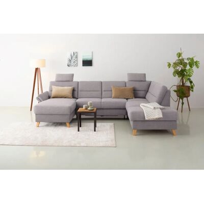 HOME AFFAIRE Westerland U-Form Sofa - U-förmiger Bezug mit Stauraum und Bettfunktion HOME AFFAIRE Westerland U-Form Sofa - U-förmiger Bezug mit Stauraum und Bettfunktion